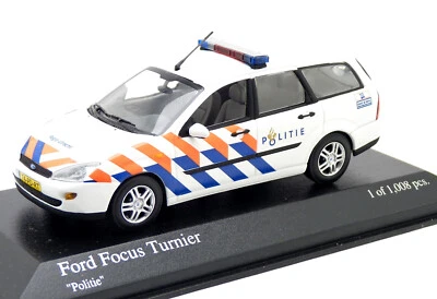 Minichamps 430 087092 - Ford Focus Polizei Politie Niederlande Utrecht  PKW 1:43 - Bild 1 von 4