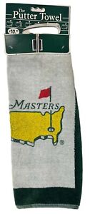 Masters Augusta Vintage PGA Golf The Putter Towel Devant/Island Divots