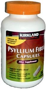 Kirkland PSYLLIUM FIBER CAPSULES, (360ct) *Free Shipping* (Exp Dec 2027) - Picture 1 of 1