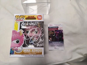 Funko Pop! Figura Vinilo Animación Firmada My Hero Academia MINA ASHIDO 790 JSA - Imagen 1 de 6