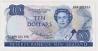 ND (1985-1989) Neuseeland Elizabeth II Zehn-Dollar-Banknote