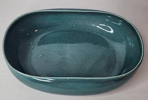 Cuenco de verduras verde espuma de mar moderno americano Russel Wright Steubenville de colección 10" - Imagen 1 de 11