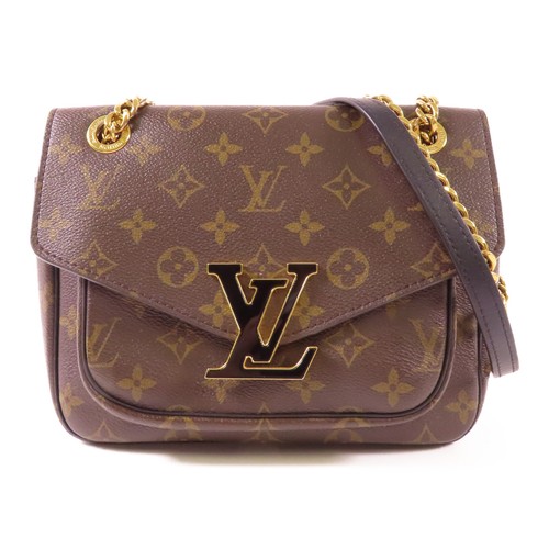 LOUIS VUITTON（LV） Borsa a tracolla Louis Vuitton LV GHW Passy M45592 Monogram Marrone
