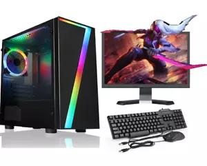 FCS ULTRA FAST i3 i5 i7 Desktop Gaming Computer PC 2TB 16GB RAM GTX 1660 Win-10 - Picture 1 of 6