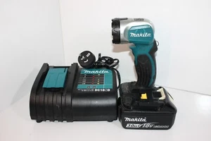 Makita 18V LED Torch + BL1830 Battery + DC18SD Charger – Tested - Picture 1 of 19