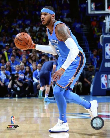 CARMELO ANTHONY "Oklahoma City Thunder" LICENSED poster print 8x10 photo Cover