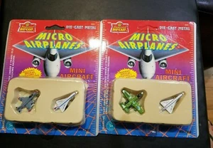 'IMPERIAL DIE-CAST MINI AIRCRAFT 1.5" SMALL DIE-CAST Pack of Two( 2 pcs ea.) - Picture 1 of 2