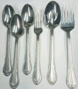 Hampton Silversmiths Lauren Flatware Lot 6 Pc - Picture 1 of 3