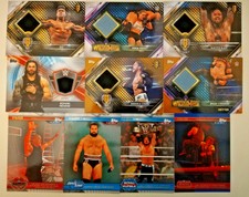 Topps WWE CHAMPIONS Trading Cards 2019 WRESTLING PATCHES  & NUMBERED CARDS