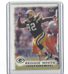 1996 Score Board Football Reggie White NFL Experience Card #95