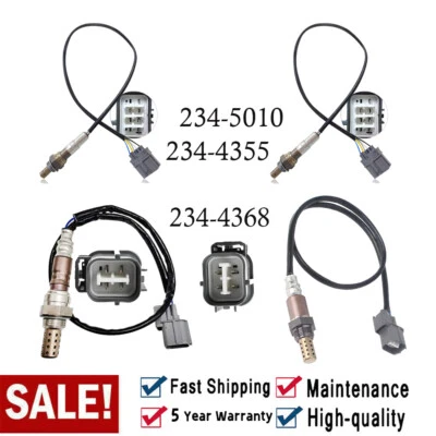 Juego de 4 sensores de oxígeno aguas arriba/aguas abajo para Honda Odyssey Pilot 2005 2006 3,5 L V6 Foto 1 de 4