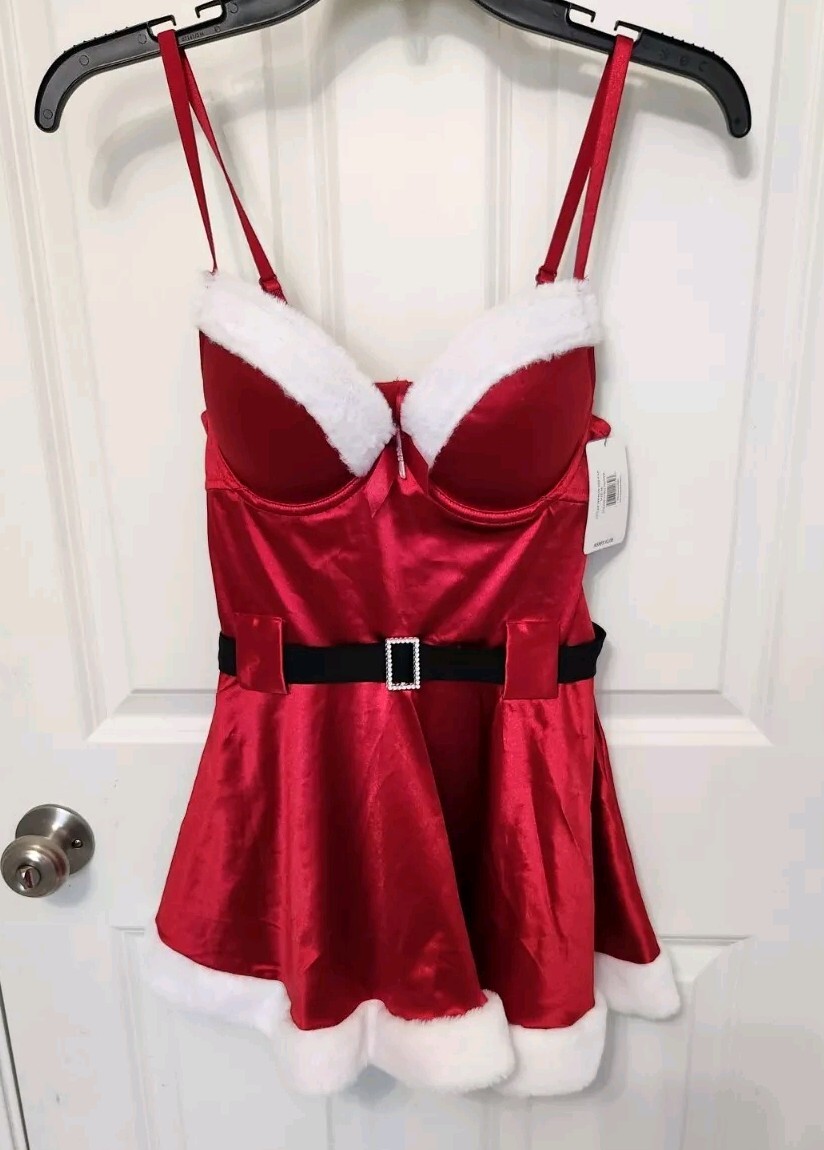 Set Lingerie Sexy In Pizzo - Babydoll Con Reggiseno E Perizoma, Fiocco, Trasparente, Per Donne - Foto 10