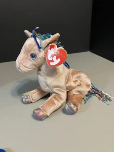 TY "HORSE Zodiac" 2000 Gorro Colección Bebés con Etiqueta Colgante - Imagen 1 de 9