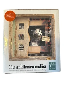 New Sealed QuarkImmedia Box Set! Very Rare! Quark Profesional Design Software - Picture 1 of 3