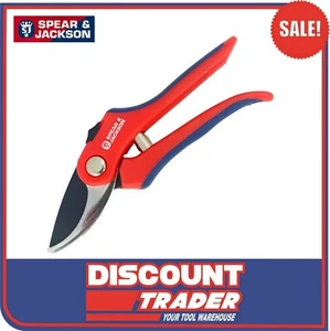 Spear & Jackson SJ-BS15 Secateurs Bypass 200mm - Picture 1 of 2