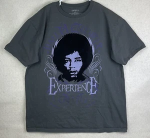 Vintage Jimi Hendrix Experience T-Shirt Mens XL Velvet Hair Retro Streetwear - Picture 1 of 8