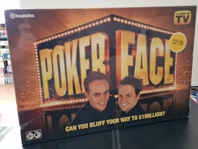 Poker Face trivia game as on hit TV show (new in box) 2007 - Image 1 of 2