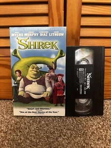 Shrek USED VHS Movie (Dreamworks) - Picture 1 of 2