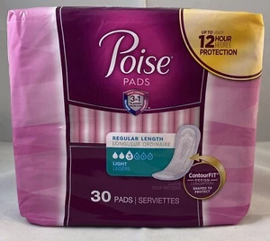 Poise Ultra Thin Pads Light Saugability Level 3 (30 Pads) - Bild 1 von 9