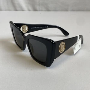 Gafas de sol cuadradas BURBERRY Daisy B 4344 en negro - Imagen 1 de 8