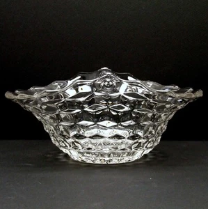 Fostoria American Clear Glass Basket No Handle 9in - Picture 1 of 4