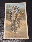 players cigarette card Riders of the World #37 The Mahout (India) (D30)