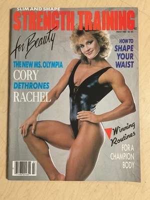 March 1985 Slim And Shape! Strength Training For Beauty Cory Everson sexy cover - Image 1 of 4