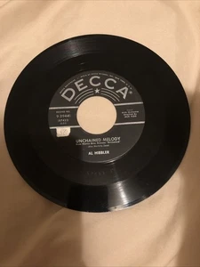 AL HIBBLER DAYBREAK / UNCHAINED MELODY 45 RPM RECORD - Picture 1 of 2