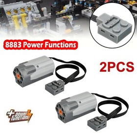 2Pcs M Motor 8883 Power Functions for Lego Electric Assembled Building Block Toy