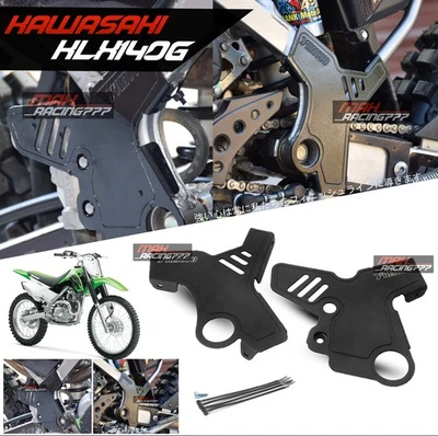 Cubierta protectora marco cubierta YAMOTO apta para KAWASAKI KLX KLX 140 [Negro] Foto 1 de 4