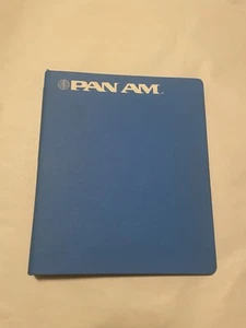 Vintage leerer Pan Am Airlines Ordner Ordner 11,5” mal 10” - Bild 1 von 17