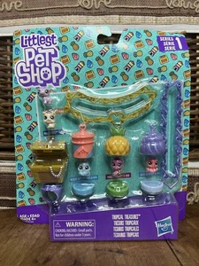 Littlest Pet Shop LPS Tropical Treasures Serie 1 Kit Gioielli Tensie Pets - Foto 1 di 2