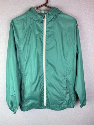 Chaqueta cortavientos Swiss Alps para mujer XL verde con capucha ligera forrada de malla Foto 1 de 4