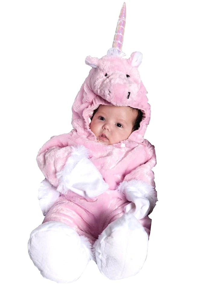 Underwraps Infantil Niñas Unicornio Bunting Halloween Disfraz Talla Única Foto 1 de 1