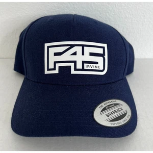 F45 IRV Functional Training Snapback Trucker Hat The Classics Yupoong Authentic - Picture 1 of 5