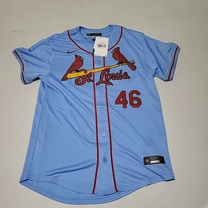 Camiseta deportiva azul Nike Paul Goldschmidt #46 de los Cardenales de San Luis talla juvenil grande 14/16 - Imagen 1 de 9