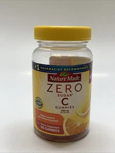 Nature Made - Vitamin C Gummies 250 mg, 100 Sugar Free Gummies, 50 Day Supply - Picture 1 of 3
