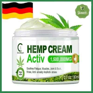 Hanfcreme Schmerzlinderung Extra starke Creme zur Unterstützung Arthritis 80ml - Bild 1 von 7