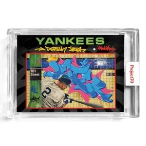 2021 Topps Project70® Card 689 Derek Jeter by CES - Free Shipping! - Picture 1 of 2
