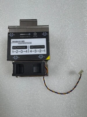 Genuine AMD EPYC 2U active SP3 TR4 4 heat pipe CPU radiator Ⅹ 399 H11DSi - Image 1 of 4