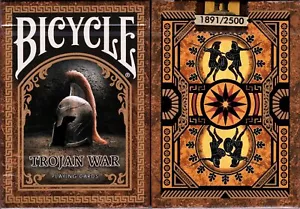 Mazo tamaño póquer para bicicleta de guerra de Troya USPCC personalizado limitado nuevo sellado - Imagen 1 de 12