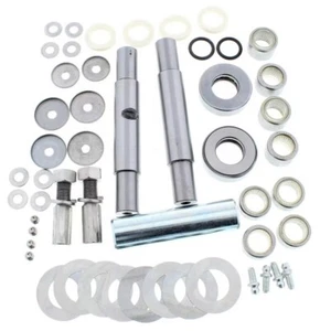 BRAND NEW DELUXE KING PIN SET FOR 37-41 FORD SPINDLES,W/BEARINGS,WASHERS,LOCKS - Picture 1 of 1