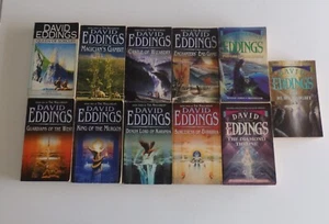 David Eddings PB Book Bundle 1-4 of Malloreon 1-5 of Belgariad 1-2 of Elenium - Picture 1 of 24
