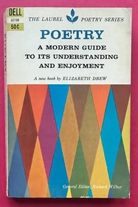 Vintage Paperback / POETRY: Guide to Understanding and Enjoying, Drew/Dell, 1959 - Imagen 1 de 4