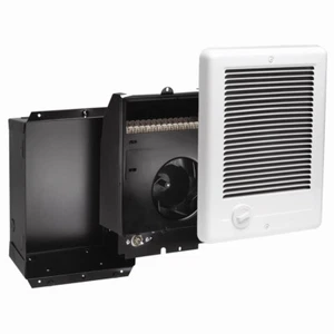 Electric Wall Heater 9 in. x 12 in. 1500-Watt 120-Volt Fan-Forced In-Wall Heater - Picture 1 of 4