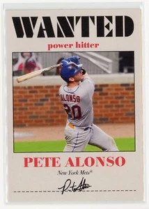 Pete Alonso 2020 Topps Throwback Thursday Set 33 TBT #194 (B) - Imagen 1 de 2