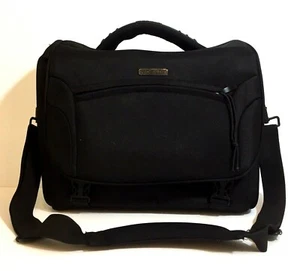 Funda mensajera para computadora portátil móvil IT 12"" x 10"" x 4.5"" negra - Imagen 1 de 10