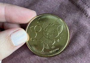 Moneda medallón de metal del 50 aniversario de Walt Disney World 2021 - Pua de Moana - Imagen 1 de 2