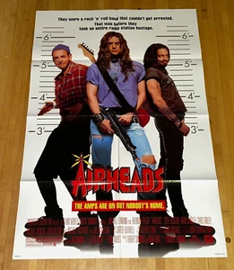 Airheads (1994) 27x40 D/S Original 1sh Folded Final (VG) poster - Picture 1 of 5