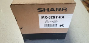 Genuine Sharp MX62GTBA Black Toner Cartridge , Sharp MX-6240N, MX-7040N - Picture 1 of 3